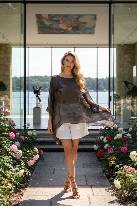 Blouses Femme Blanc LAFÉEROSE BB45-5115 Efashion Paris