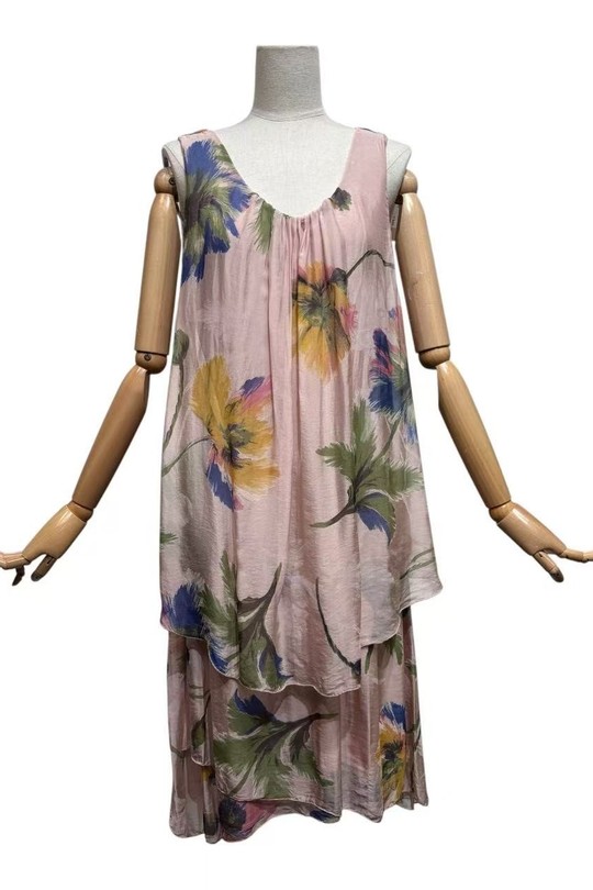 Robes mi-longues Femme FUCHSIA LAFÉEROSE BB46-5141 Efashion Paris
