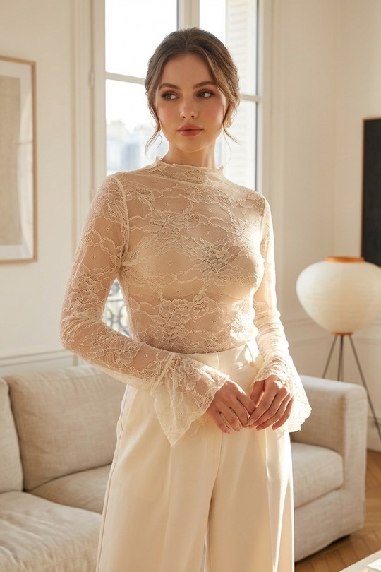 Tops Femme Marron LAFÉEROSE 445_4311-W9 #c Efashion Paris