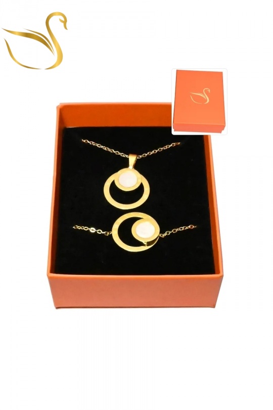 Jewelry Sets Accessories Gold Emma fantaisies B0DFB9-13715-F9 Efashion Paris