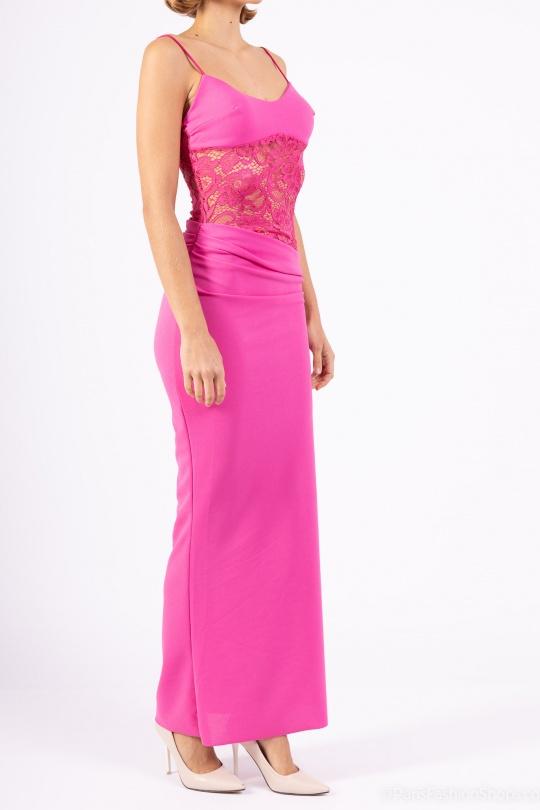 Robes longues Femme Rouge PRESTILA EFE-983 Efashion Paris