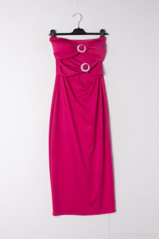 Robes mi-longues Femme Vert PRESTILA CLARICE Efashion Paris