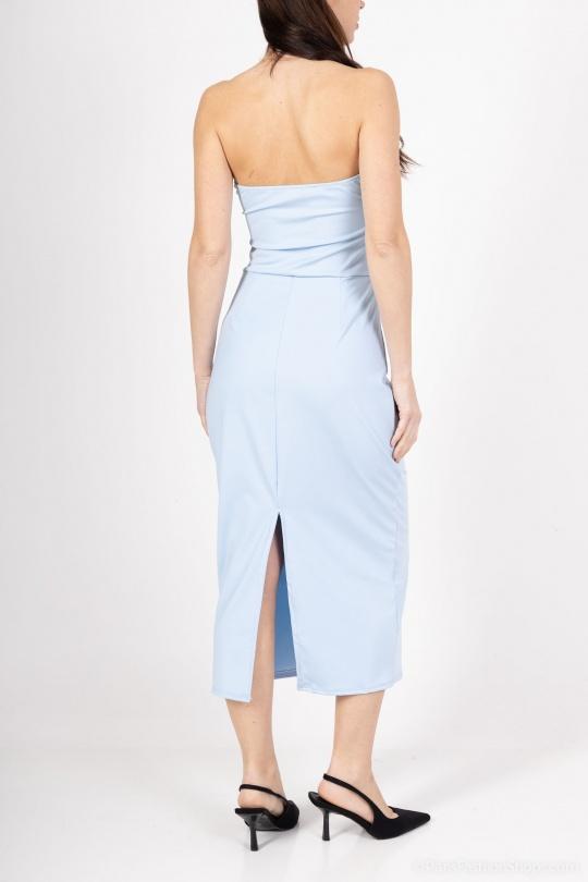 Robes mi-longues Femme Vert PRESTILA CLARICE Efashion Paris