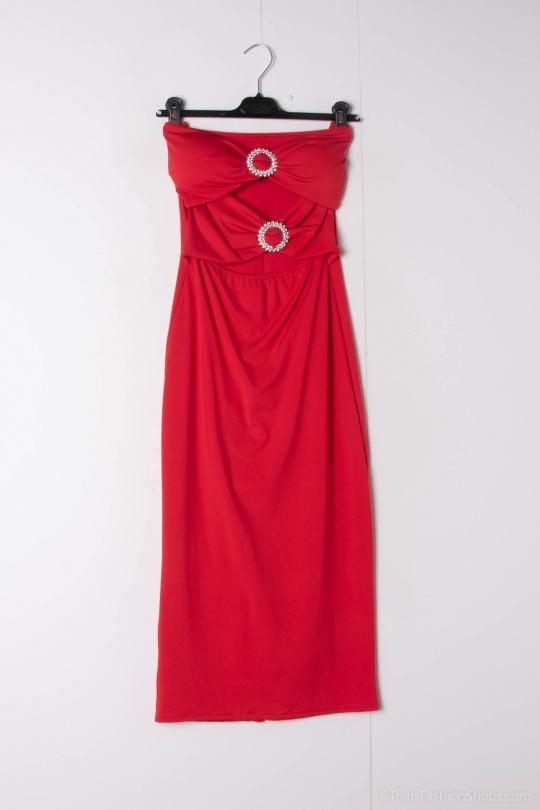 Robes mi-longues Femme Vert PRESTILA CLARICE Efashion Paris