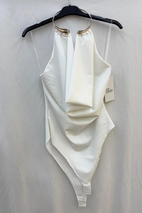 Bodies Femme Blanc PRESTILA ANDREA Efashion Paris