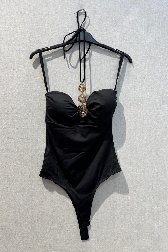 Bodies Femme Noir PRESTILA CELIA Efashion Paris