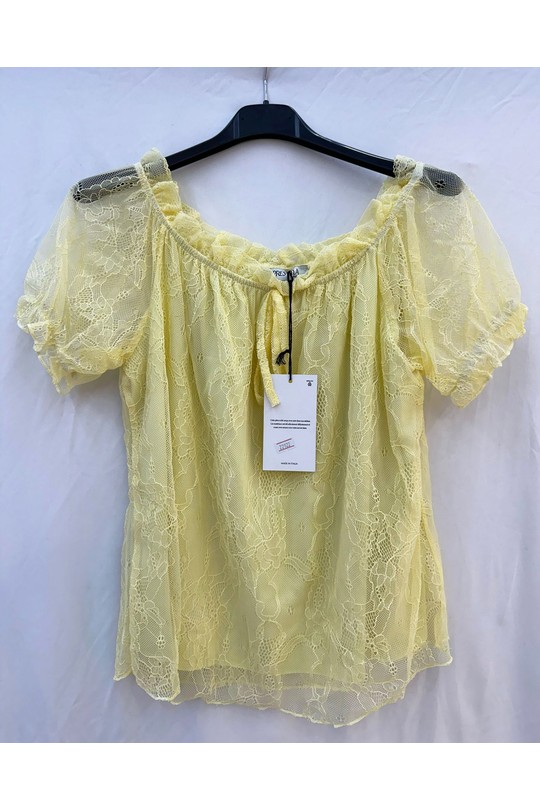Tops Femme Jaune clair PRESTILA Laurane Efashion Paris