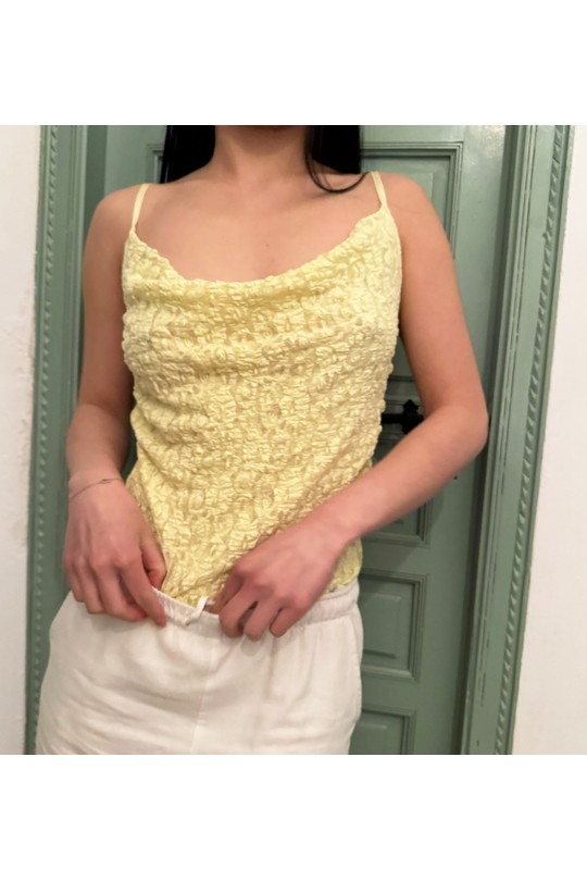 Bodies Femme Jaune clair PRESTILA Annick Efashion Paris