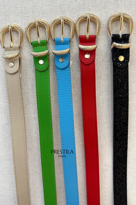Ceintures Accessoires Noir PRESTILA OY385 Efashion Paris