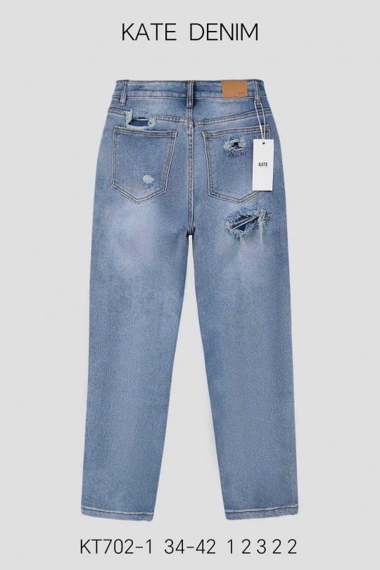 Jeans Femme Bleu KATE DENIM KT702-1 Efashion Paris