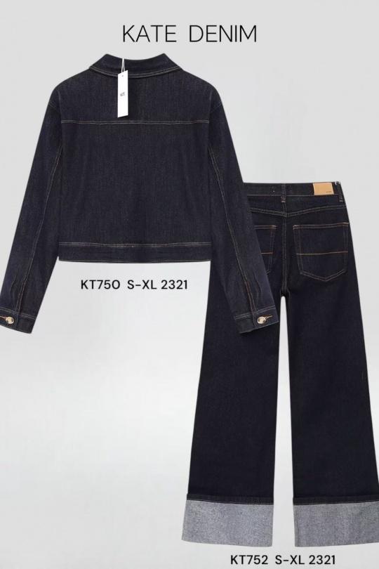 Sets Women Blue KATE DENIM KT752+KT750 Efashion Paris