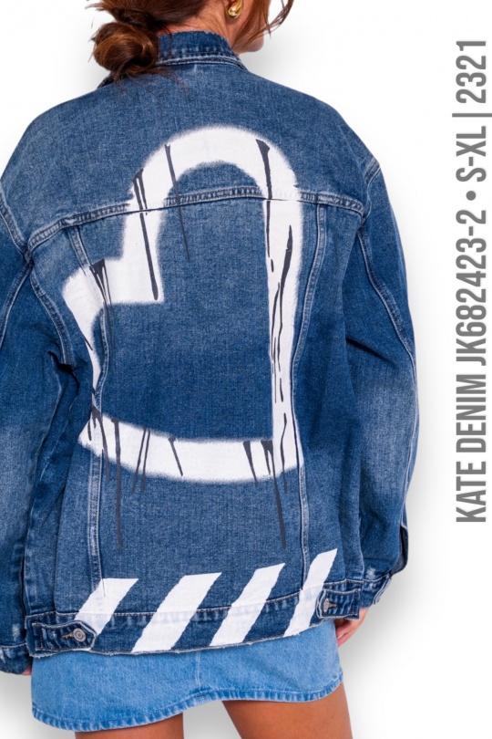 Jackets Women Blue KATE DENIM JK682423-2 Efashion Paris