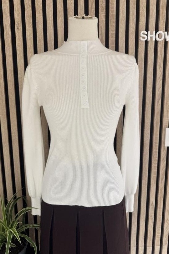 Jerséis Mujer White By Clara AA3511 Efashion Paris