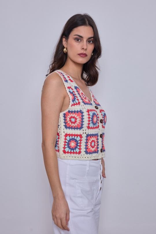Tops Femme Multicouleur By Clara 3203 Efashion Paris