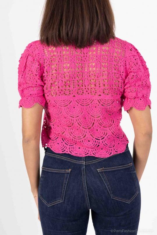 Tops Mujer FUCHSIA By Clara AA3323 Efashion Paris