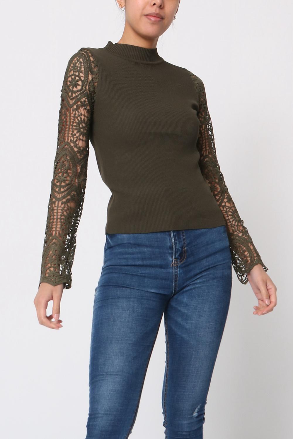 Maglioni Donna Khaki By Clara 3300 #c Efashion Paris
