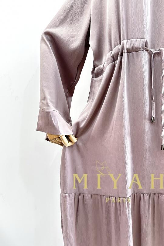 Abaya Femme Couleurs mélangées MIYAH paris MY2505 Efashion Paris