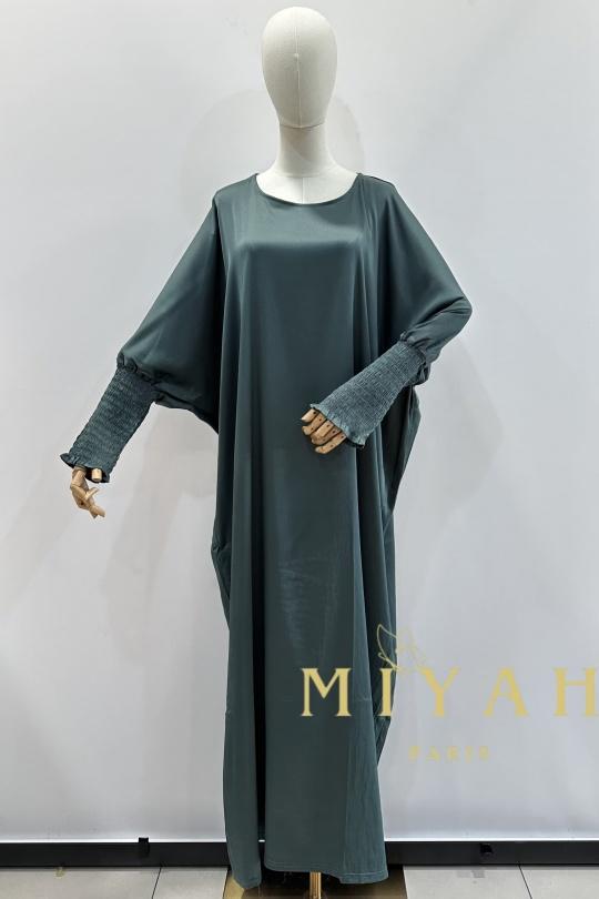 Abaya Femme Couleurs mélangées MIYAH paris MY2507 Efashion Paris
