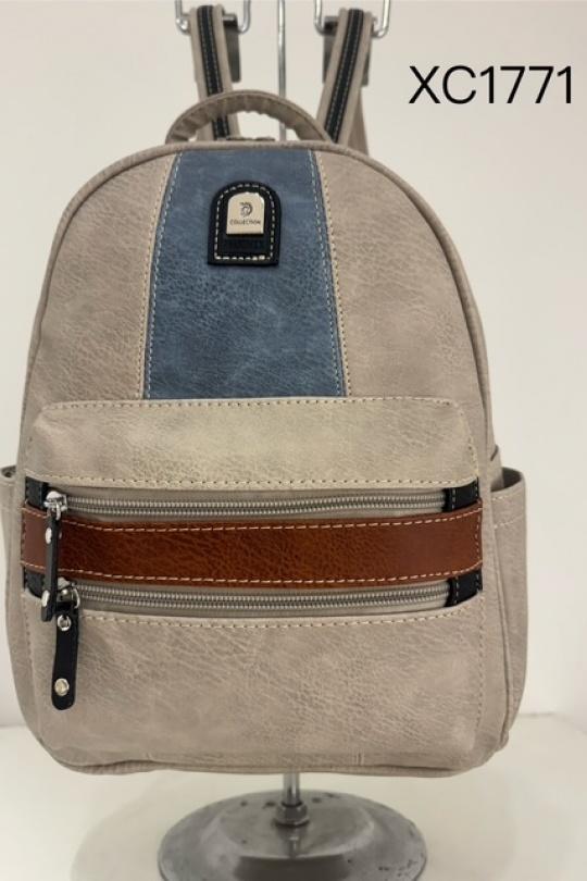 Sac à dos Maroquinerie Beige PHENIXAC XC1771 Efashion Paris