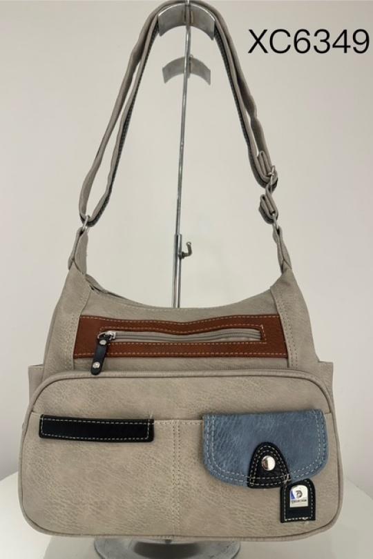 A tracolla Borse Beige PHENIXAC XC6349 Efashion Paris