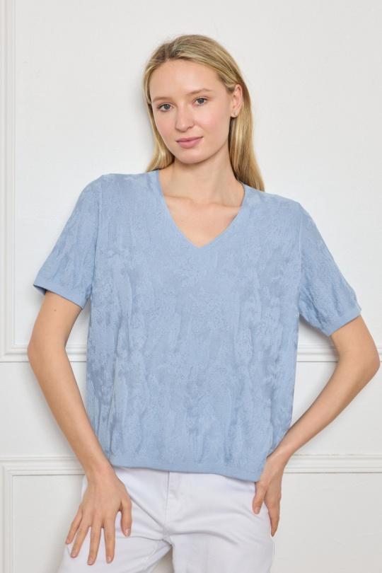 Pulls Femme Bleu ACACIA 203 Efashion Paris
