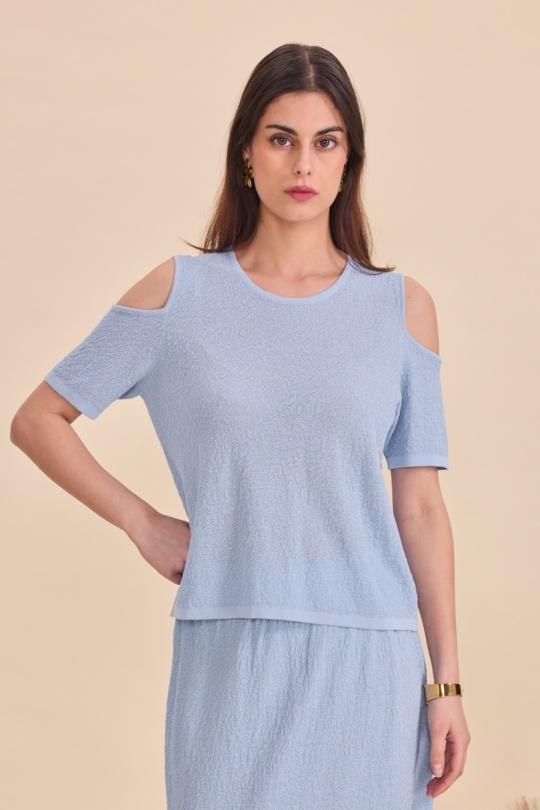 Jumpers Women Blue ACACIA 211 Efashion Paris