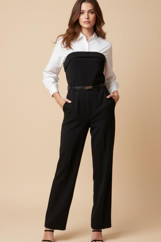 Combinaisons Femme Noir ACACIA 32 Efashion Paris