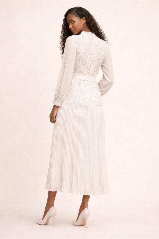 Robes longues Femme Noir ACACIA 426 Efashion Paris