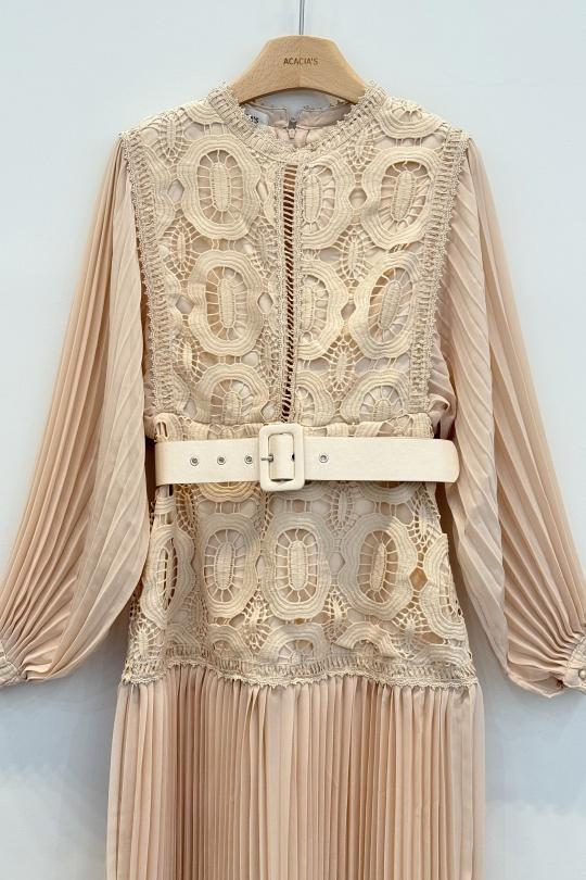 Robes longues Femme Noir ACACIA 426 Efashion Paris