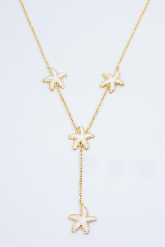 Colliers Accessoires Orange Bijoux Mysteres A1818DO Efashion Paris