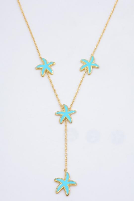 Colliers Accessoires Orange Bijoux Mysteres A1818DO Efashion Paris