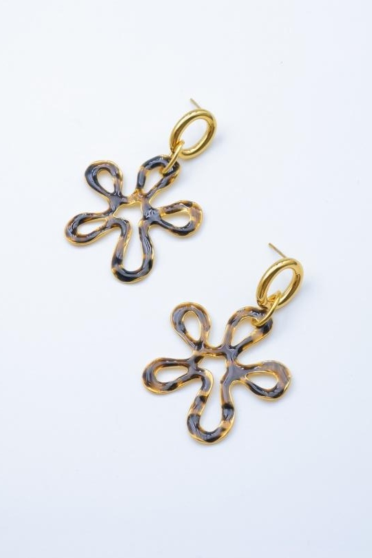 Boucles d'oreilles Accessoires Noir Bijoux Mysteres A2178 Efashion Paris