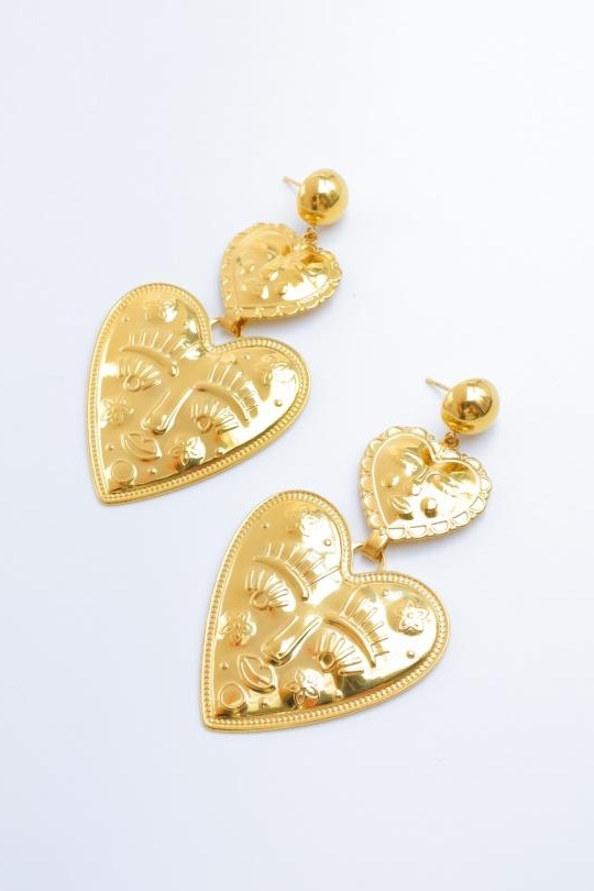 Boucles d'oreilles Accessoires Doré Bijoux Mysteres A2207 Efashion Paris