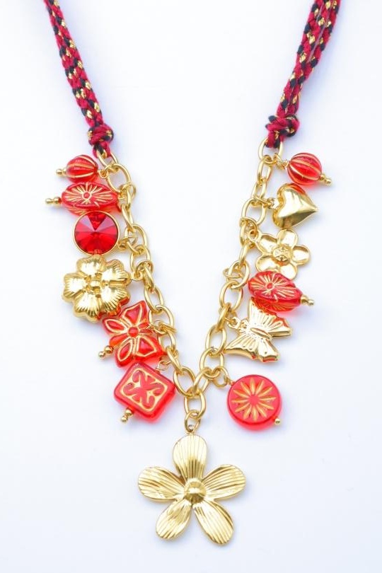 Colliers Accessoires Marron Bijoux Mysteres A2203 Efashion Paris