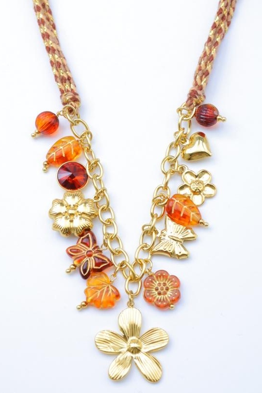 Colliers Accessoires Marron Bijoux Mysteres A2203 Efashion Paris