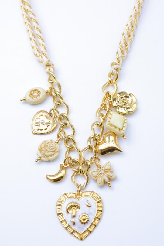 Colliers Accessoires Blanc Bijoux Mysteres A2206 Efashion Paris