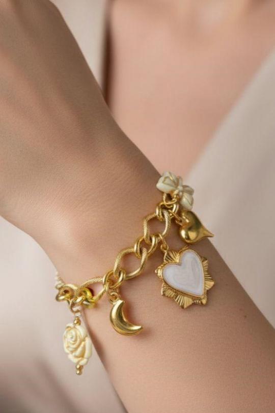 Bracelets Accessories White Bijoux Mystères A2206A Efashion Paris