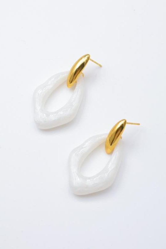 Boucles d'oreilles Accessoires Vert Bijoux Mysteres G264 Efashion Paris