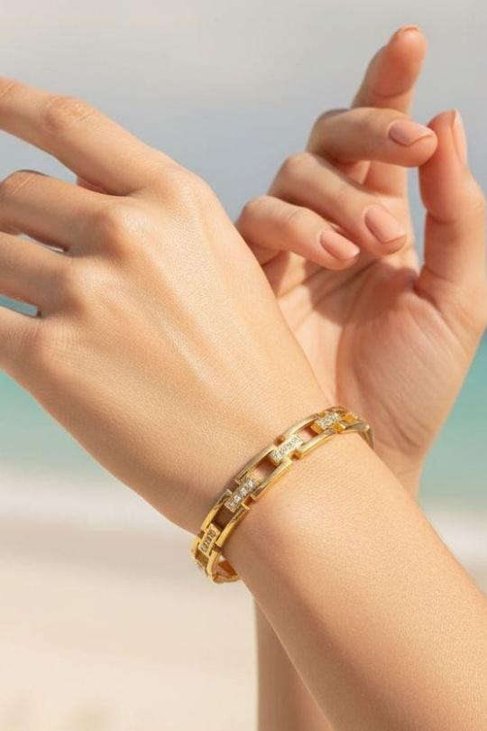 Bracelets Accessories Gold Bijoux Mystères F371 Efashion Paris