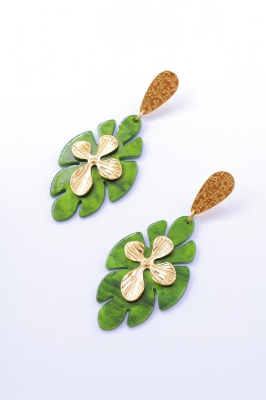 Boucles d'oreilles Accessoires Blanc Bijoux Mysteres A2227 Efashion Paris