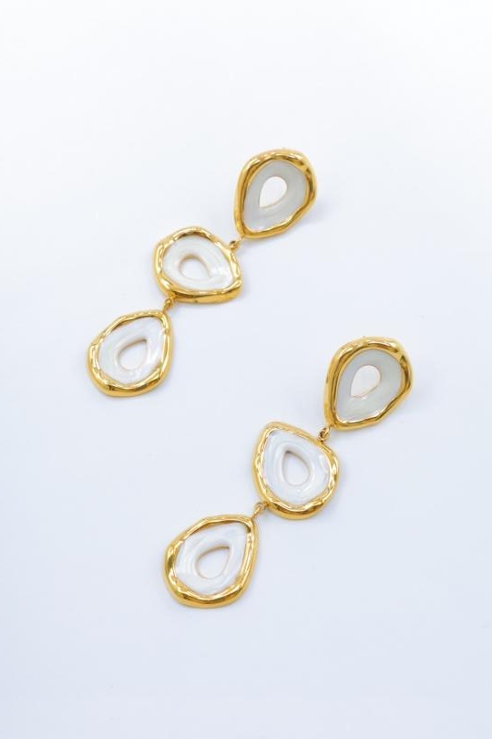 Boucles d'oreilles Accessoires Doré Bijoux Mysteres A2120 Efashion Paris