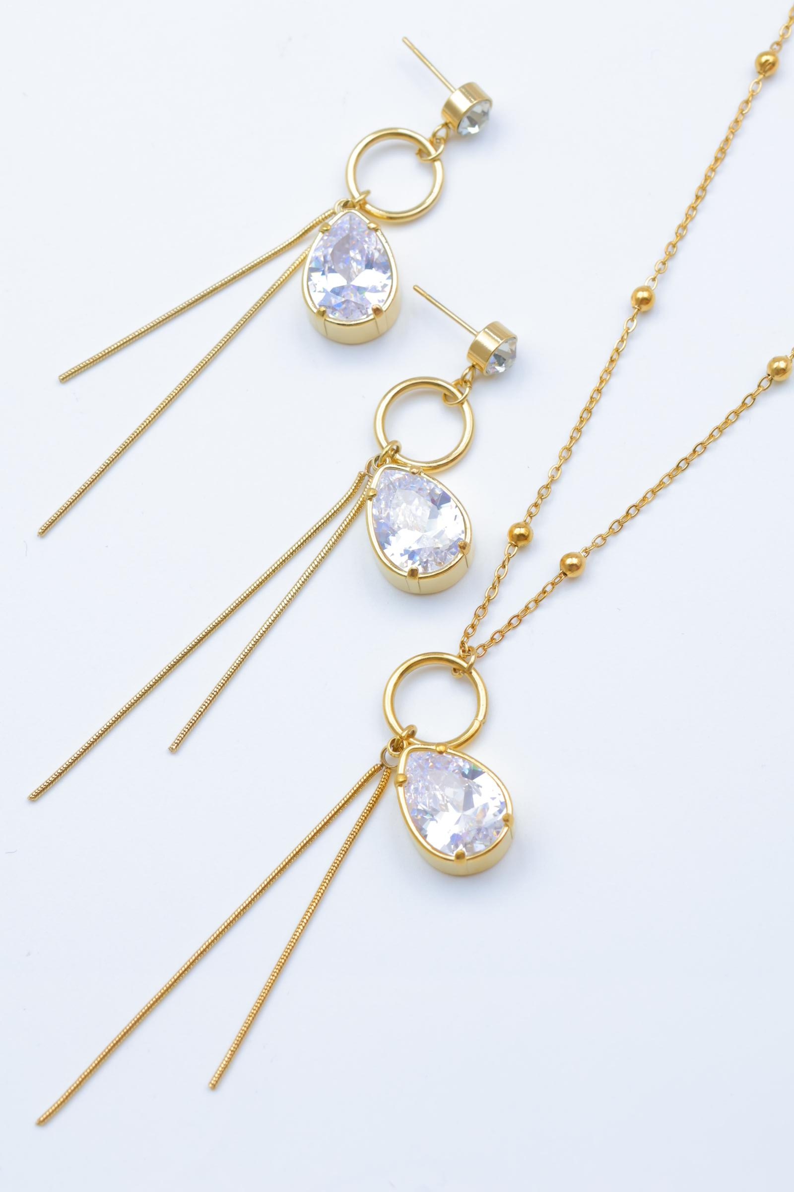 Parures Accessoires Noir Bijoux Mysteres L28E #c Efashion Paris