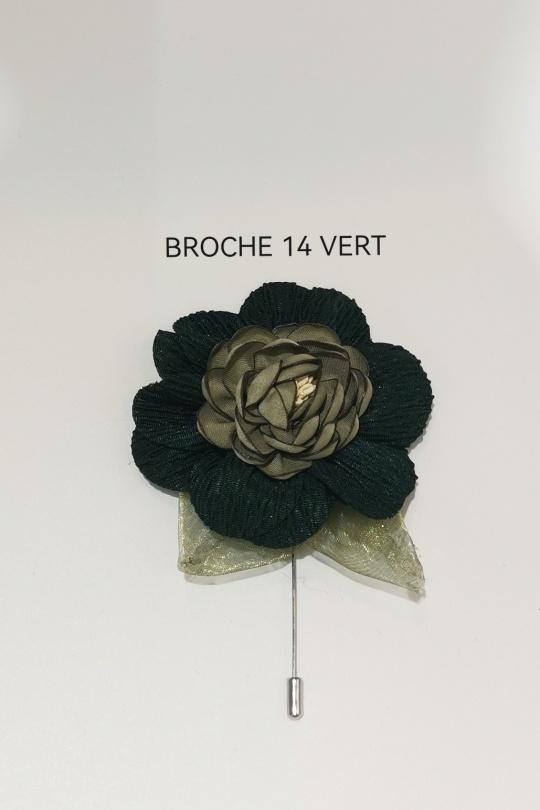 Broches Accessoires Vert C.S. MODE BROCHE14VERT Efashion Paris