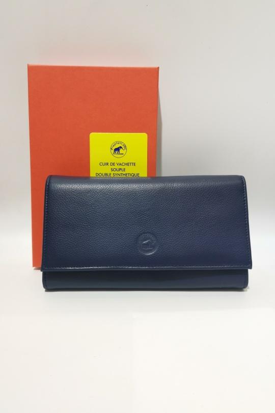 Wallets & purses Bags Marine blue C.S. MODE S6293 Efashion Paris