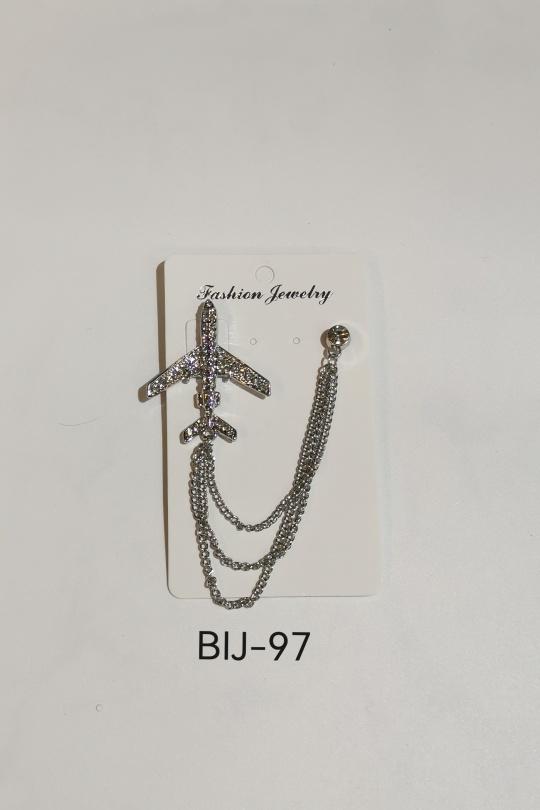 Broches Accessoires Argent C.S. MODE BIJ-97 Efashion Paris