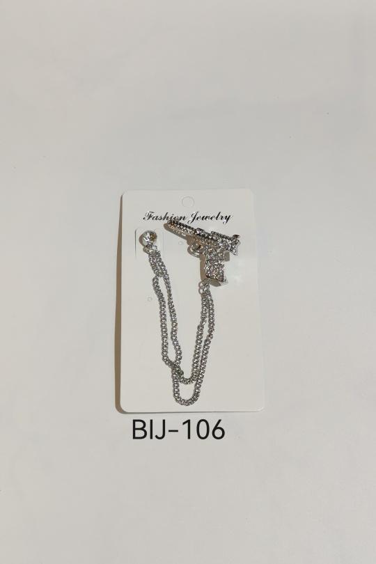 Broches Accessoires Argent C.S. MODE BIJ-106 Efashion Paris
