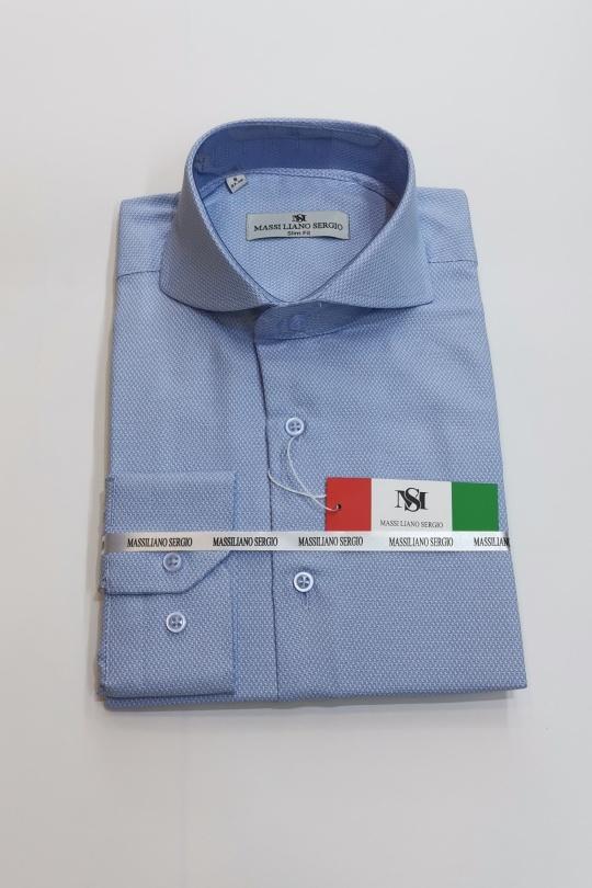 Shirts Men Print1 C.S. MODE CH-ITA-MS-SLIM-16166-3 Efashion Paris