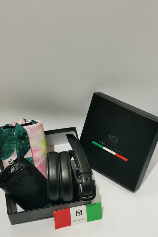 Ceintures Accessoires Noir C.S. MODE COF-24 Efashion Paris