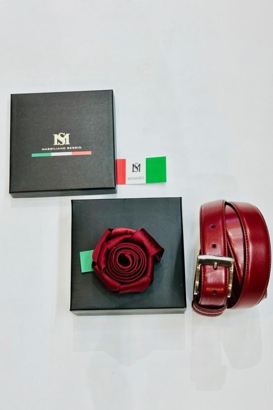 Ceintures Accessoires Bordeaux C.S. MODE COF-33 Efashion Paris