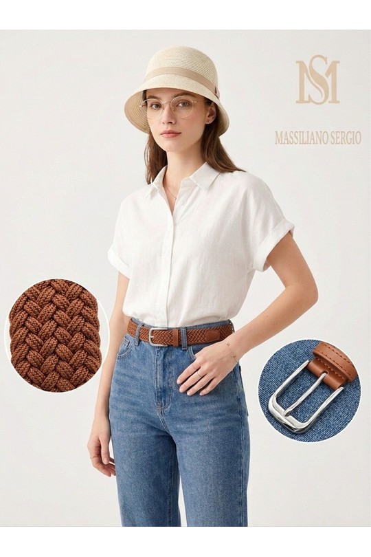 Ceintures Accessoires Camel C.S. MODE FF10# Efashion Paris